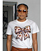 Leopard Bow Graphic T-Shirt