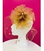 Well Wishes Fascinator - Tan