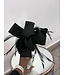 SOFTLY SPOKEN FASCINATOR - BLACK