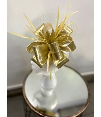 LUXE AFFAIR FASCINATOR - GOLD