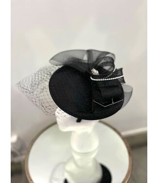 MAKING MEMORIES FASCINATOR - BLACK