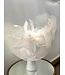 Follow My Lead Fascinator - White
