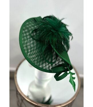 Timeless Twist Fascinator - Green