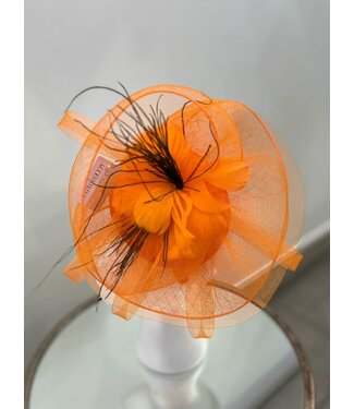 IN VAIN FASCINATOR - ORANGE