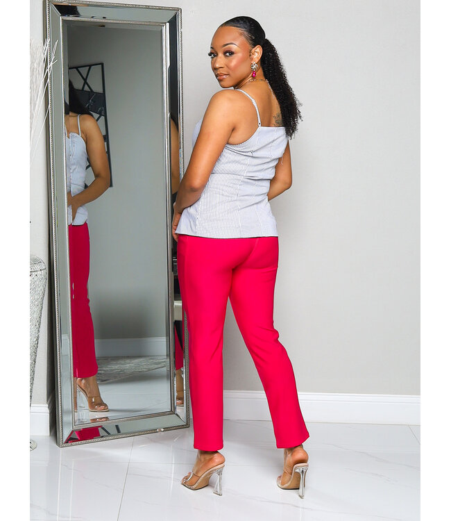 Straight Away Striped Top