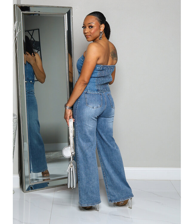 Out & About Denim Top