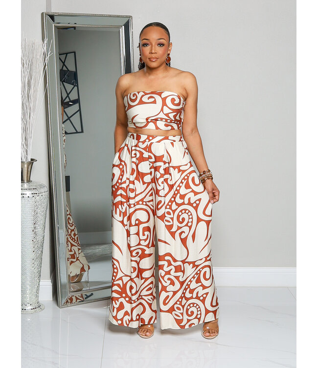 Abstract Aura Pant Set