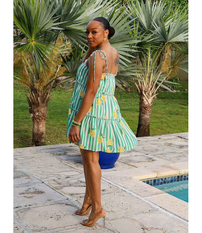 Easy Peasy Lemon Squeezy Babydoll Dress