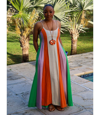 Island Sorbet Maxi Dress