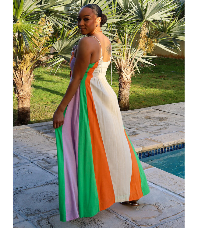 Island Sorbet Maxi Dress