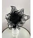 Florette Bloom Fascinator - Black