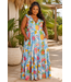 PLUS Slice Of Summer Maxi Dress