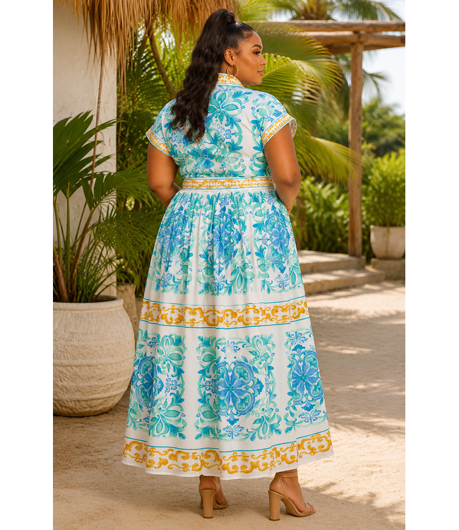 PLUS Golden Coast Dress
