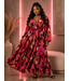 PLUS CHANGING OF THE SEASONS MAXI DRESS