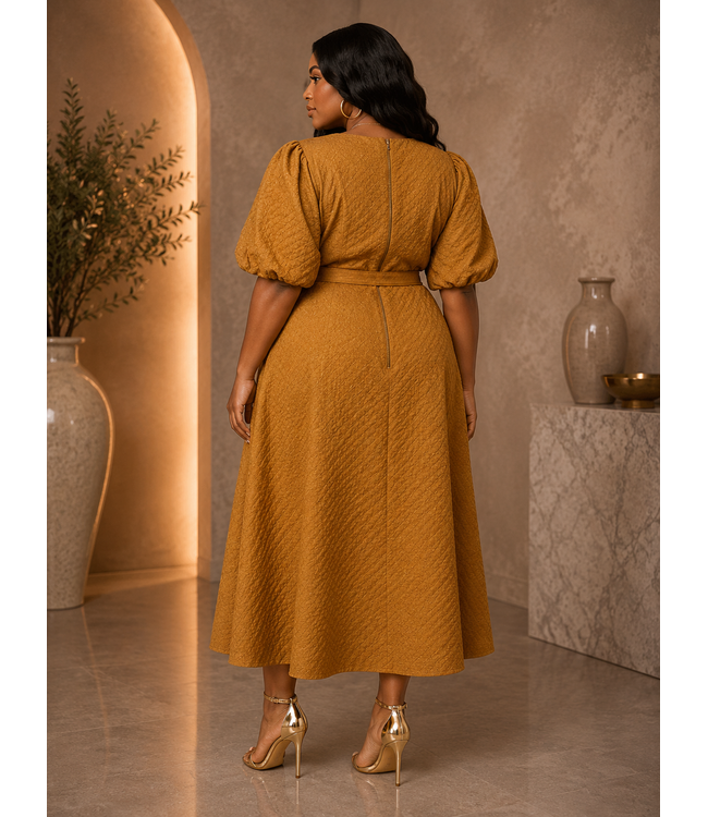 PLUS FALLING FOR YOU DRESS