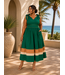 PLUS BORDER LINE DRESS