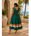 PLUS BORDER LINE DRESS