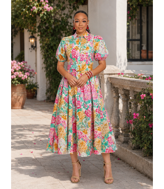 Garden Daydream Midi Dress