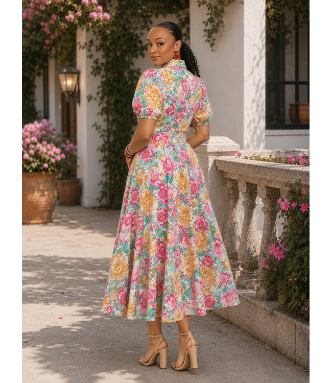 Garden Daydream Midi Dress