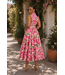 Sweet Rosey Floral Midi Dress