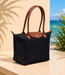 Places To Be Nylon Handbag - Black