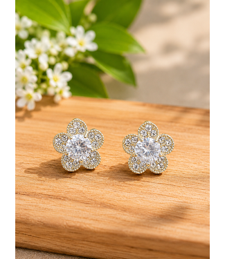 PLAY IT SAFE RHINESTONE KNOBS - GOLD