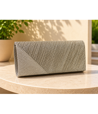 Shining Star Clutch - Champagne