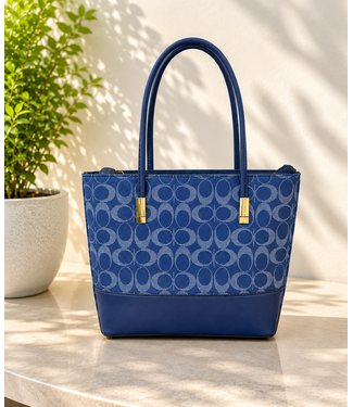 On The Go Handbag (Small) - Navy