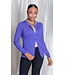 Ultra Violet Round Neck Cardigan