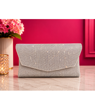 ICED OUT CLUTCH - SILVER