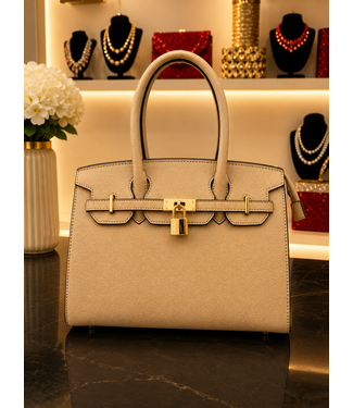 Mommy N Me Handbag  Taupe