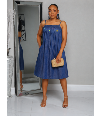 Midnight Stardust Dress