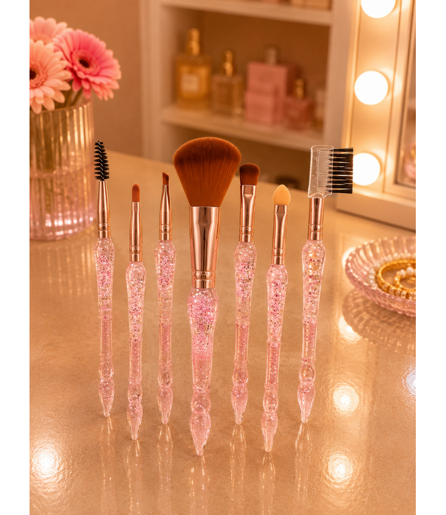 7PC Makeup Brush Set