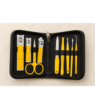 Manicure Set W/ Travel Case - Black