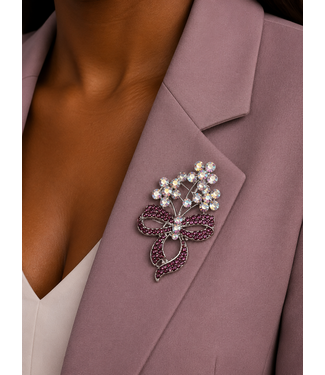 Pretty Little Things Brooch - Purple