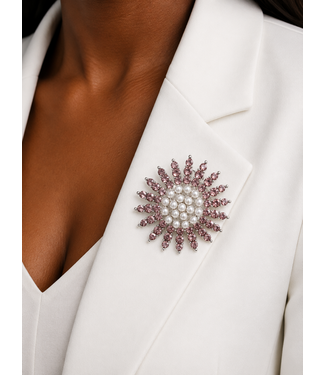 Energy Boost Brooch - Purple