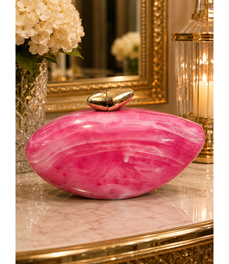 PROTECTED PEACE CLUTCH - PINK