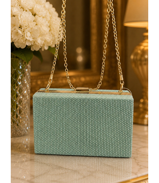 SOFT WHISPER CLUTCH - MINT