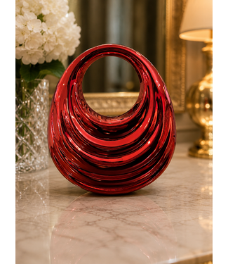 SET THE TONE ACRYLIC BAG - RED