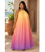 PLUS Feeling Moody Ombre Maxi Dress