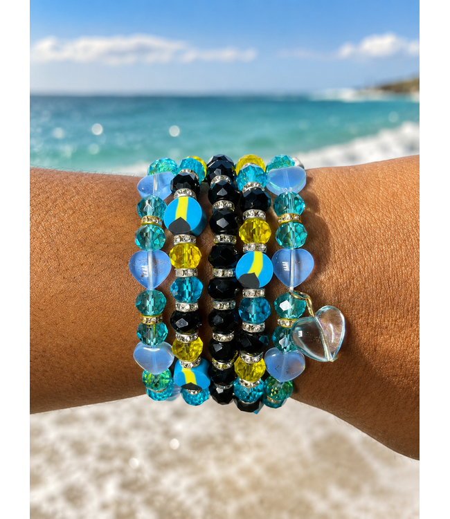 Bahamian Pride 5PC Arm Candy Set
