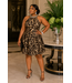 PLUS BE FEARLESS MINI DRESS
