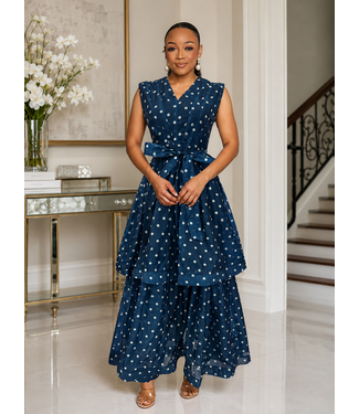 Soft Spot Maxi Dress - Navy