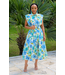 Dreamy Blues Floral Midi Dress