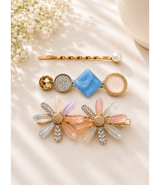 Fresh Start 3PC Hair Pin Set