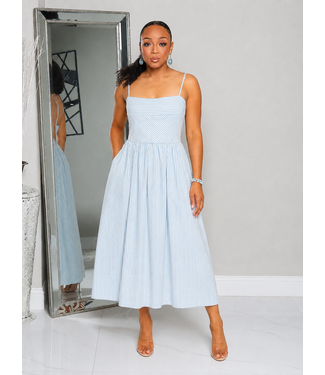 Soft Life Dress - Light Blue