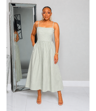 Soft Life Dress - Green