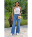 Off Duty Model Wide Leg Jeans