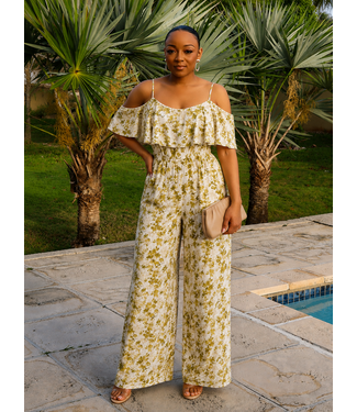 Ivory Vine Jumpsuit