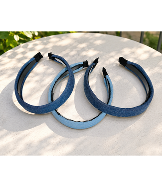 Denim Doll Headband